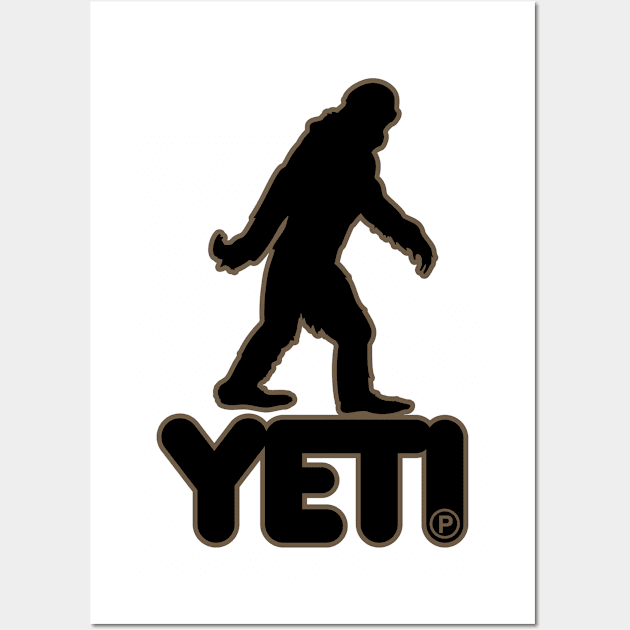 Yeti Clothes Wall Art by MBK